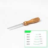 STRYI 100105 Düz Tip Ahşap Oyma Iskarpelası 5 mm