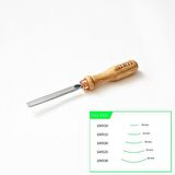 STRYI 100515 Düz Tip Sığ Oluklu Ahşap Oyma Iskarpelası 15 mm