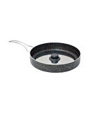 NURGAZ Campout Granit Döküm Balık Tavası 28 cm (NG C065)