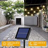 SGE TEKNOLOJİ 5 M 20 LED YILDIZ GÜNEŞ ENERJİLİ BAHÇE AYDINLATMA SOLAR BAHÇE SÜSÜ