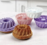 6lı silikon kek kalıbı 