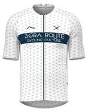 SORA ROUTE BEYAZ-MAVİ CLASSIC SLIM KISA KOL FORMA