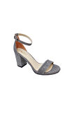 Gizem 402 Simli Trend Fashion Kadın Sandalet