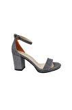 Gizem 402 Simli Trend Fashion Kadın Sandalet