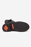 Harley Davidson New Worker Hakiki Nubuk Deri Bot 36-40 Black Nubuk