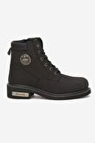 Harley Davidson Jim Hakiki Nubuk Deri Bot 40-45 Black Nubuk