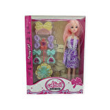 Prenses Bebek Makyaj Seti - Mor