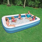 Bestway 54150 Şişme Aile Havuzu Pompa Hediyeli 305 cm x 183 cm x 46 cm