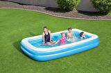 Bestway 54150 Şişme Aile Havuzu Pompa Hediyeli 305 cm x 183 cm x 46 cm