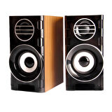 USB Girişli Ahşap Desen Subwoofer Bilgisayar Speaker Ofis Tipi Hoparlör