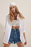 Rodi Rodi Oversize Uzun Basic Gömlek 3900 DS22YB113900 DS22YB113900