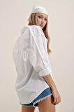 Rodi Rodi Oversize Uzun Basic Gömlek 3900 DS22YB113900 DS22YB113900
