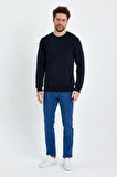 Rodi Bisiklet Yaka Basic  İnce Mevsimlik  Sweatshirt RD23YE581001