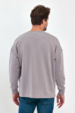 Rodi 3 İplik Şardonsuz Bisiklet Yaka Sweatshirt RD24KE055407