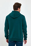 Rodi 3 İp Şardonlu Kapuşonlu Cepsiz Sweatshirt RD24KE054902