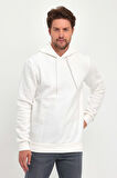 Rodi 3 İp Şardonlu Kapuşonlu Cepsiz Sweatshirt RD24KE054902