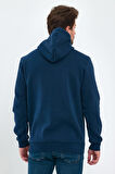 Rodi 3 İp Şardonlu Kapuşonlu Cepsiz Sweatshirt RD24KE054902