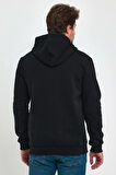 Rodi 3 İp Şardonlu Kapuşonlu Cepsiz Sweatshirt RD24KE054902