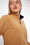 Rodi Yarım Fermuarlı Dik Yaka Polar Sweatshirt RD24KE057000