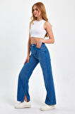 Rodi Kadın Paça Yırtmaçlı Jean Pantolon RD23YB023620