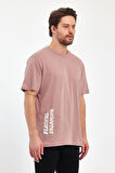 Erkek Arkası Rodi Baskılı Bisiklet Yaka T-shirt 2750