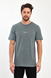 Rodi Erkek Önü Rodi Baskılı  Bisiklet Yaka T-shirt RD24YE002757