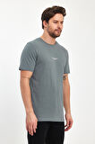Rodi Erkek Önü Rodi Baskılı  Bisiklet Yaka T-shirt RD24YE002757