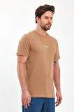Rodi Erkek Önü Rodi Baskılı  Bisiklet Yaka T-shirt RD24YE002757