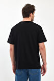 Rodi Erkek Önü Tek Cep Baskılı Bisiklet Yaka T-shirt RD24YE002351