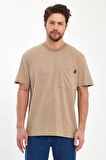 Rodi Erkek Önü Tek Cepli Bisiklet Yaka T-shirt RD24YE002271