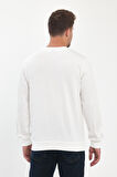 Erkek Bisiklet Yaka Uzun Kol Sweat T-shirt 002906