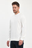 Erkek Bisiklet Yaka Uzun Kol Sweat T-shirt 002906