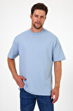 Erkek Bisiklet Yaka Human Baskılı T-shirt 7027