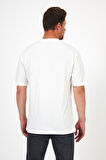 Erkek Bisiklet Yaka  Baskılı T-shirt 0210