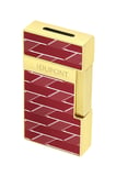S.T. Dupont Lacquered Biggy Monogram Kırmızı Puro Çakmağı 25078 - TR8433