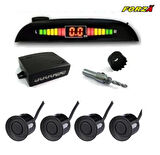 Unıversal Park Sensoru Ledli Turkce Konusan Sesli Siyah Goz - Forza Ps-05b