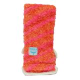 Ankalif İpli Sırt ve Vücut Yumuşak Banyo Lifi Pembe-Turuncu 56x10 Cm