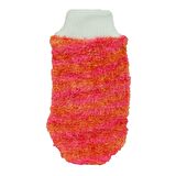 Ankalif Lastikli El Geçmeli Yumuşak Eldiven Banyo Lifi Pembe-Turuncu 20x10 Cm