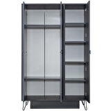 Genç Odası, Black Genç Odası Takımı - Dolap, Karyola, Komodin, Şifonyer, Çalışma Masası