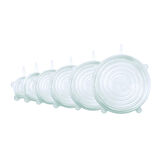 Silikon Streç Kapak 6'Lı Set