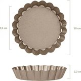 Tart Kalıbı Altı Çıkmalı 4'lü Set