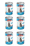 Ton Balıklı Yetişkin Yaş Kedi Maması 400 G - 6 Adet
