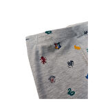 Kız Çocuk Baskılı %100 Pamuk Tayt – Esnek, Rahat ve Günlük Kullanıma Uygun