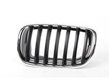 Bmw Panjur Sol Krom/sıyah Bmw X5 E70 LCI X6 E71 07-12 - Wenderparts Ba51137157687