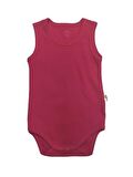 Albimini Minidamla Penye Askılı Body (2-4 Yaş) 43154 Kırmızı