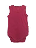Albimini Minidamla Penye Askılı Body (2-4 Yaş) 43154 Kırmızı