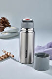 Cooker 0,300 ml Çift Kat Paslanmaz Çelik 300 ml Termos ( Çay Kahve Piknik Kamp Outdoor Ofis Otel Kafe Okul )