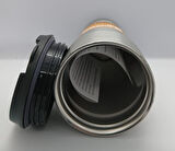SS THERMOS MUG 400 ML PASLANMAZ ÇELİK TERMOS BASIK MODEL GRİ