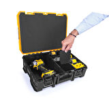 Master Case Tekerlekli 3’lü Set Büyük Tekerlekli Teknisyen Takım Çantası S-S-L