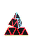 Qiyi Qiming S2 Pyraminx Karbon Fiber Zeka Küpü Akıl Küpü Rübik Küp